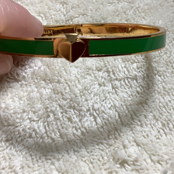 Kate Spade New York Silver Plated with Green Enamel Bracelet - Picture 5 of 5